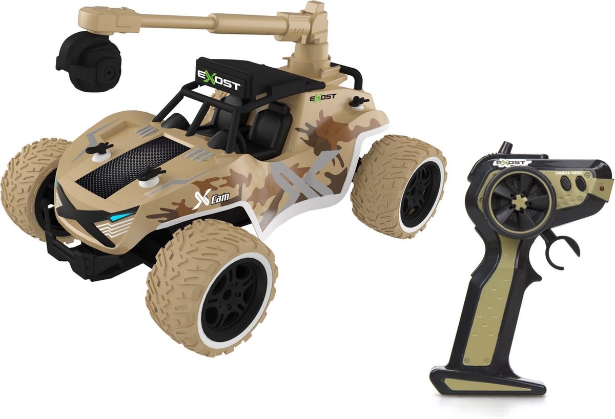 EXOST - PRO CAM SPY - 1:14 - Radiografisch bestuurbare tank met ingebouwde camera
