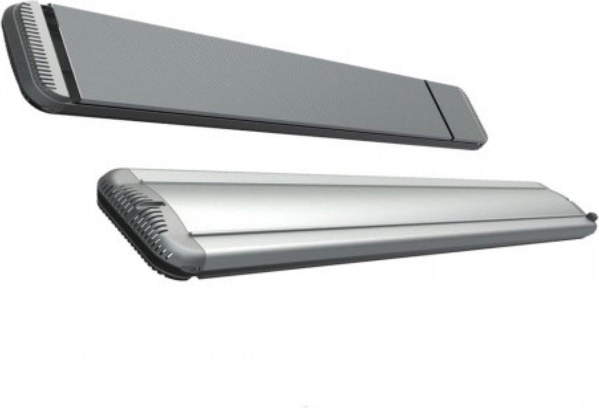 Mo-El Heatstrip 2400 Watt Hot-Top Zilver met dimmer