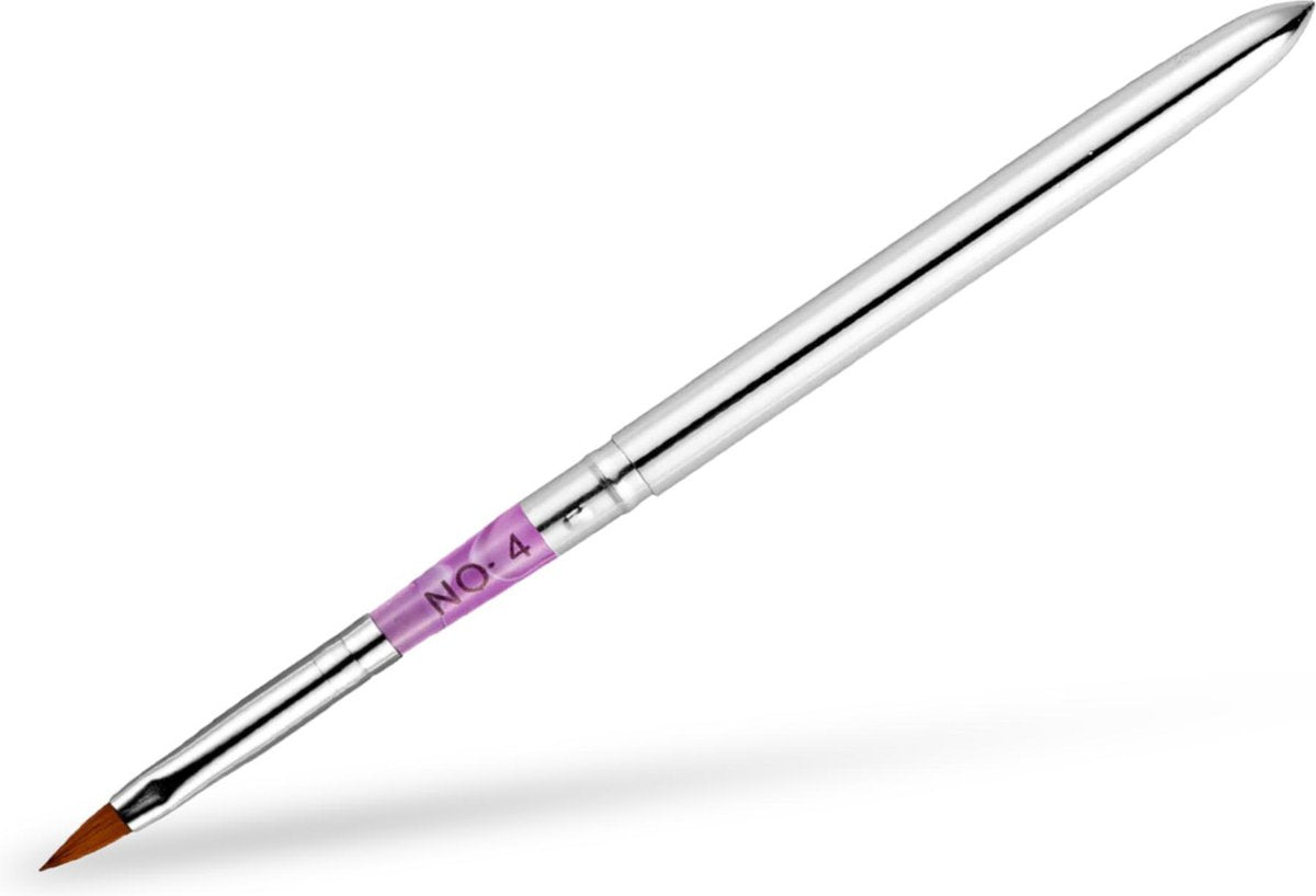 Kwalitatieve Acryl Penseel #4 – Pink Diamond #4