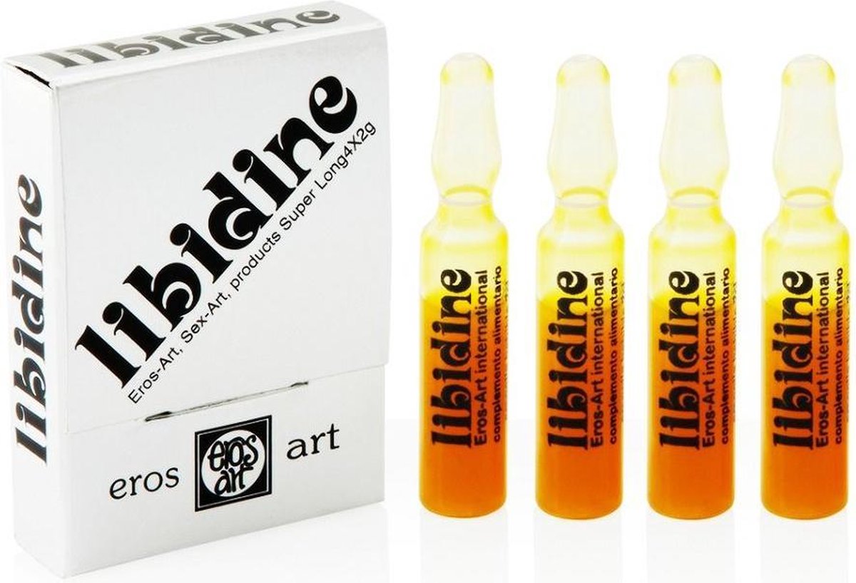 Libidine natural aphrodisiac 4 capsules.