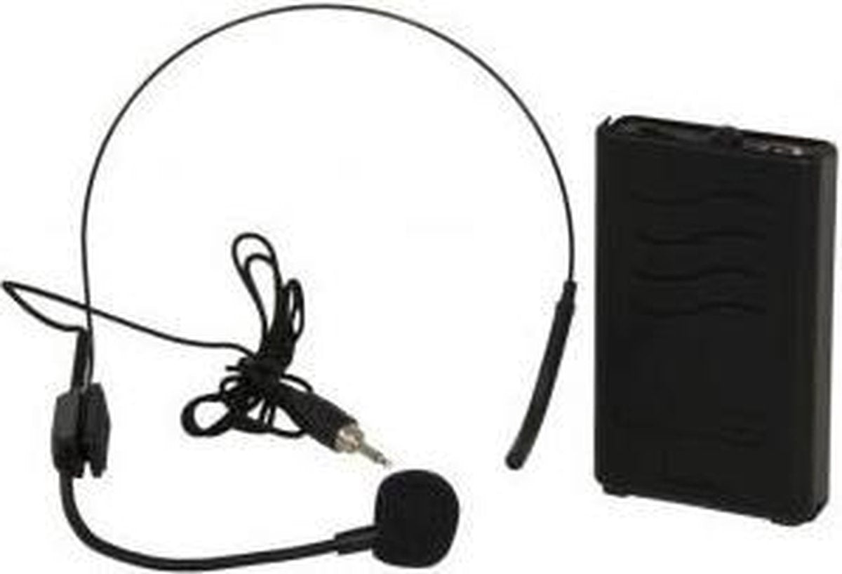 Ibiza PORTHEAD12 Draadloze Headset Microfoon 203.5mhz