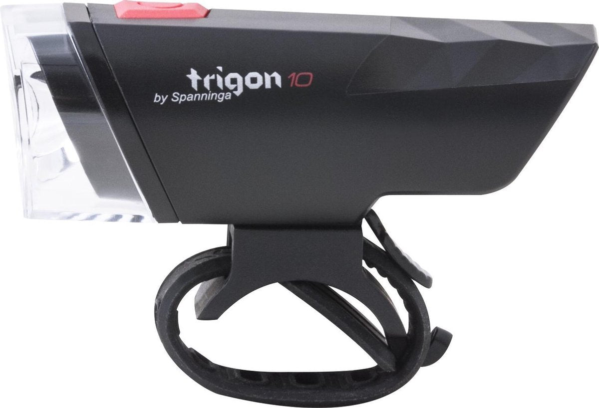 Spanninga Trigon Fiets koplamp - 10 lux - Batterij