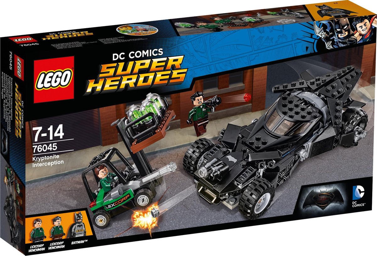 LEGO Super Heroes Kryptoniet Onderschepping - 76045