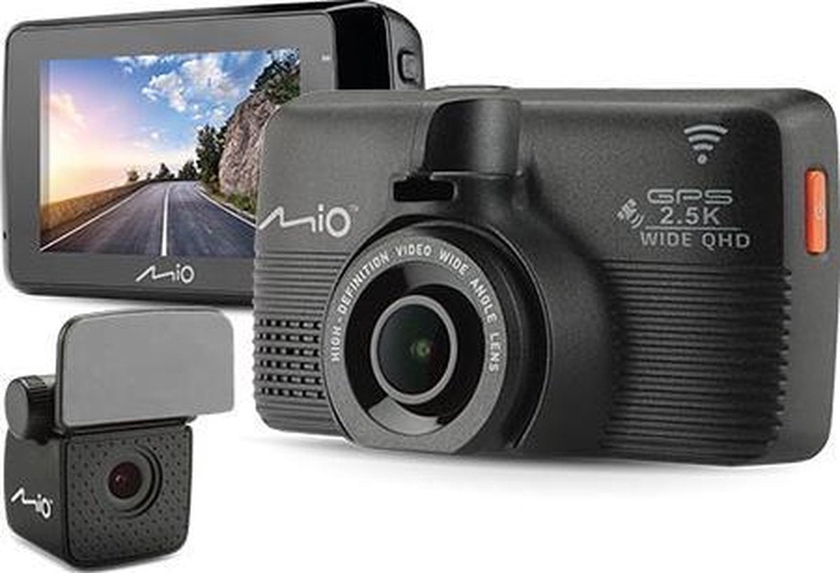 MIO MiVue 798 QHD dual dashcam - WiFi - GPS