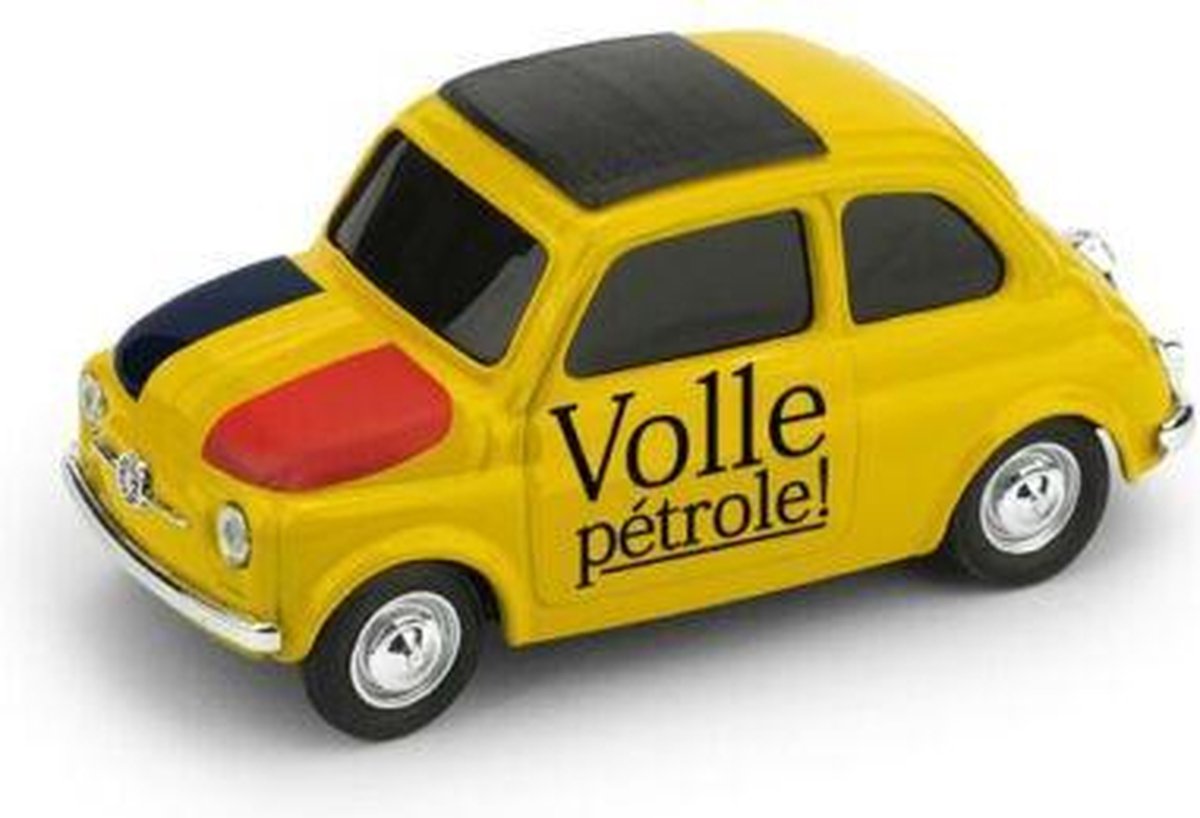 Fiat 500 Brums Belgio 2018 Yellow