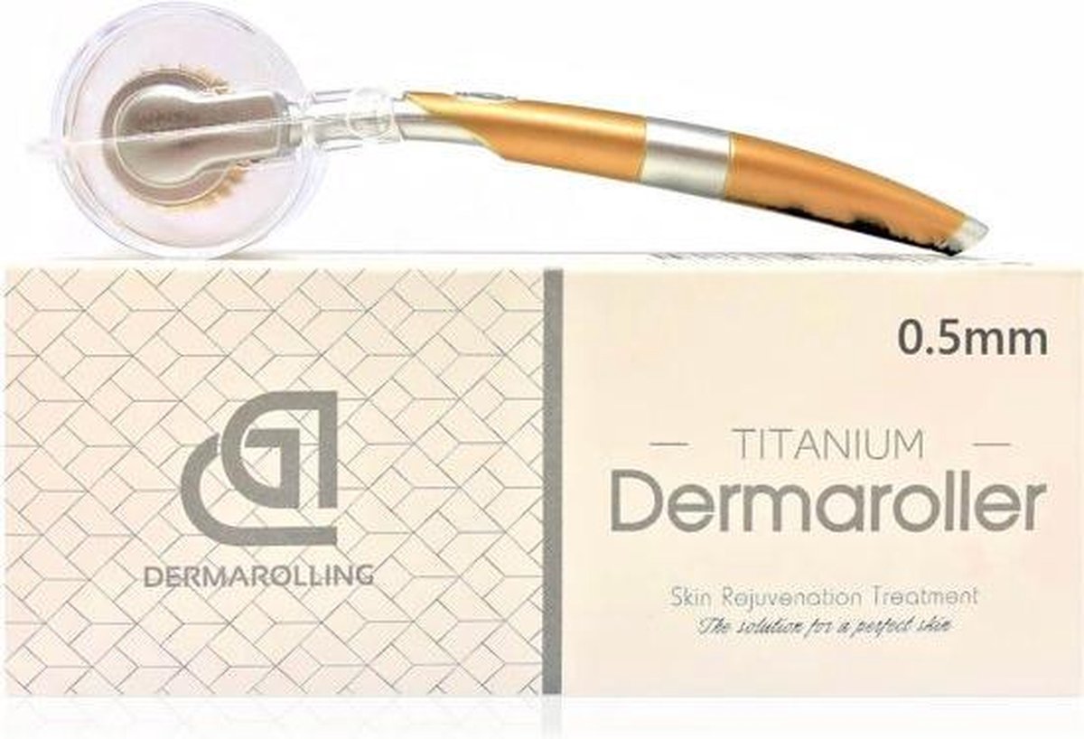 Dermarolling DNS Dermaroller 192 naalden - 0.5mm titanium naalden