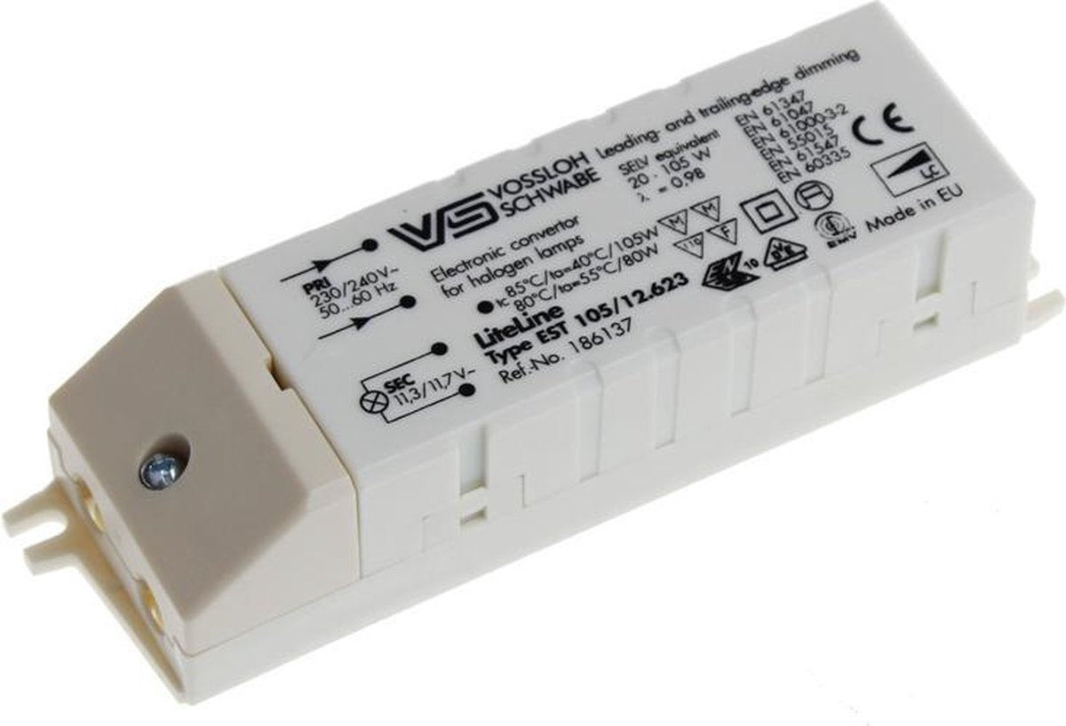 NOVY - TRANSFO 105 WATT ELEK- - 691025