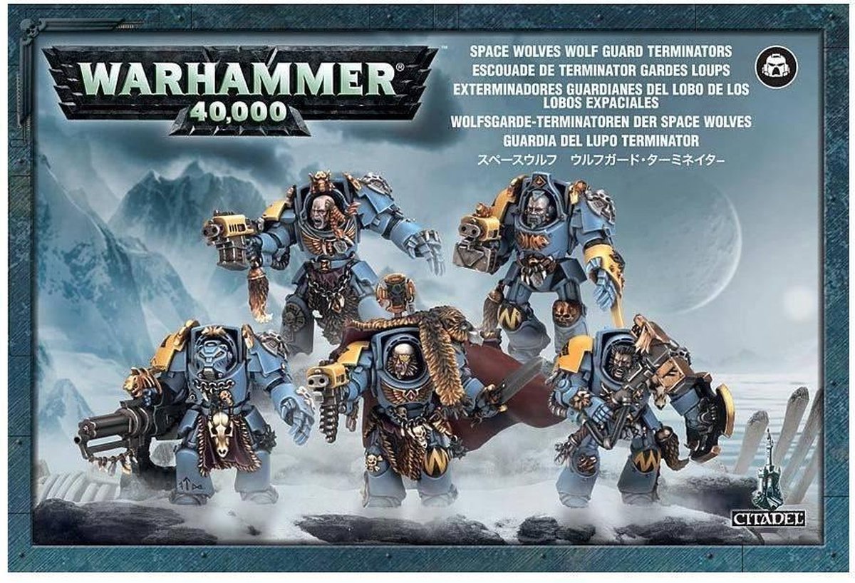 Space Wolves Wolf Guard Terminators