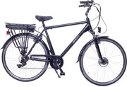 Amigo E-Active - Elektrische stadsfiets voor heren - Met 7 versnellingen - Matzwart
