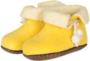Vilten kinderslof Boots Yellow - maat 32