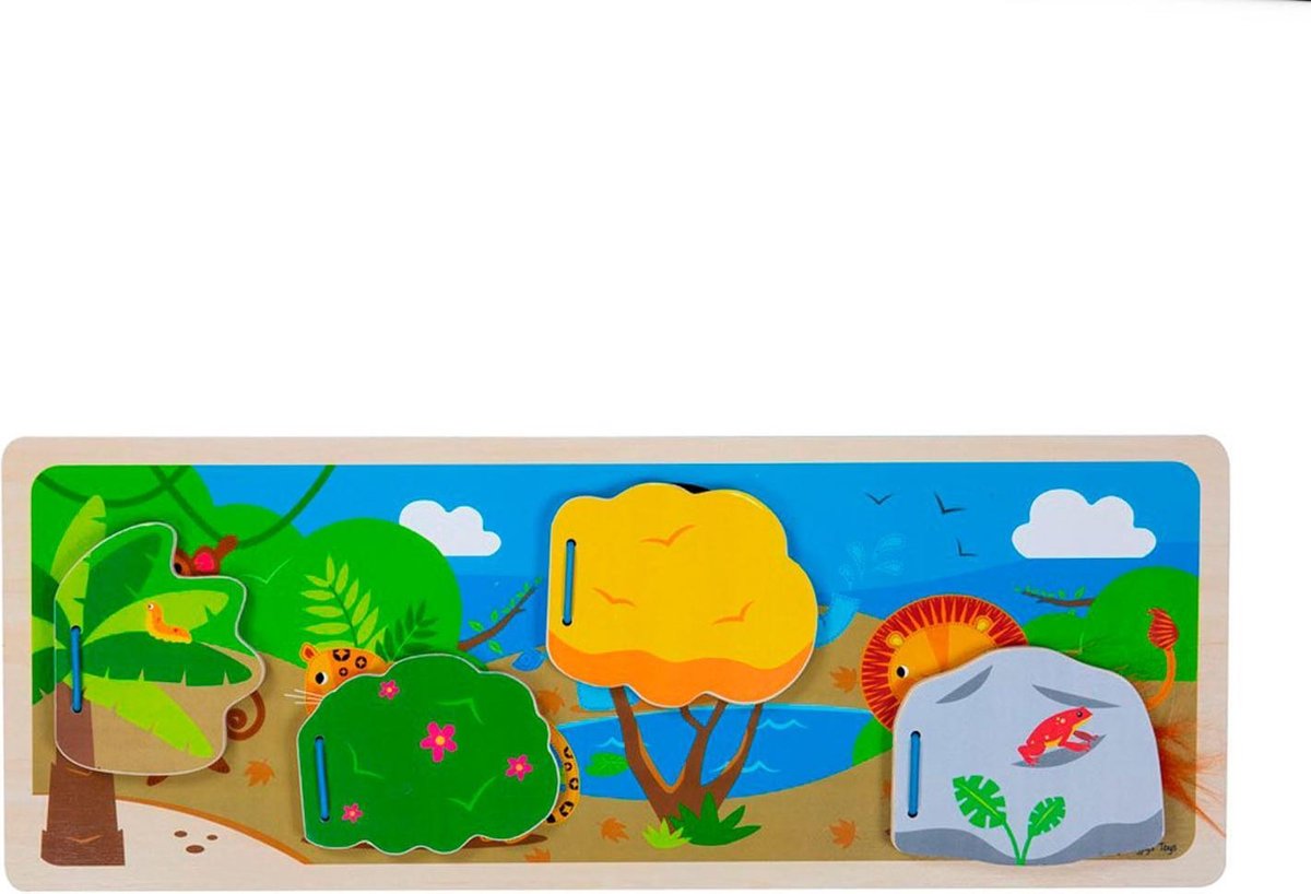 Bigjigs In the Jungle Sensory Board