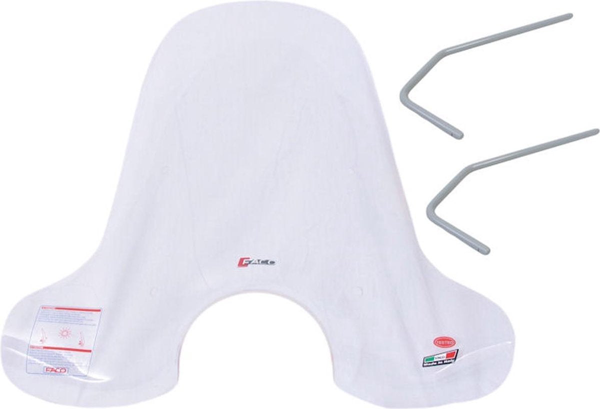 Windscherm Faco Aprilia habana 50-125cc model met stuurkap inclusief bevestigingsmaterialen