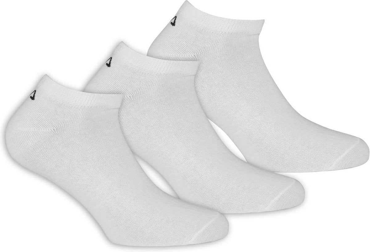 Fila - Uni - Invisible socks unisex 3-pack - Wit - 39-42