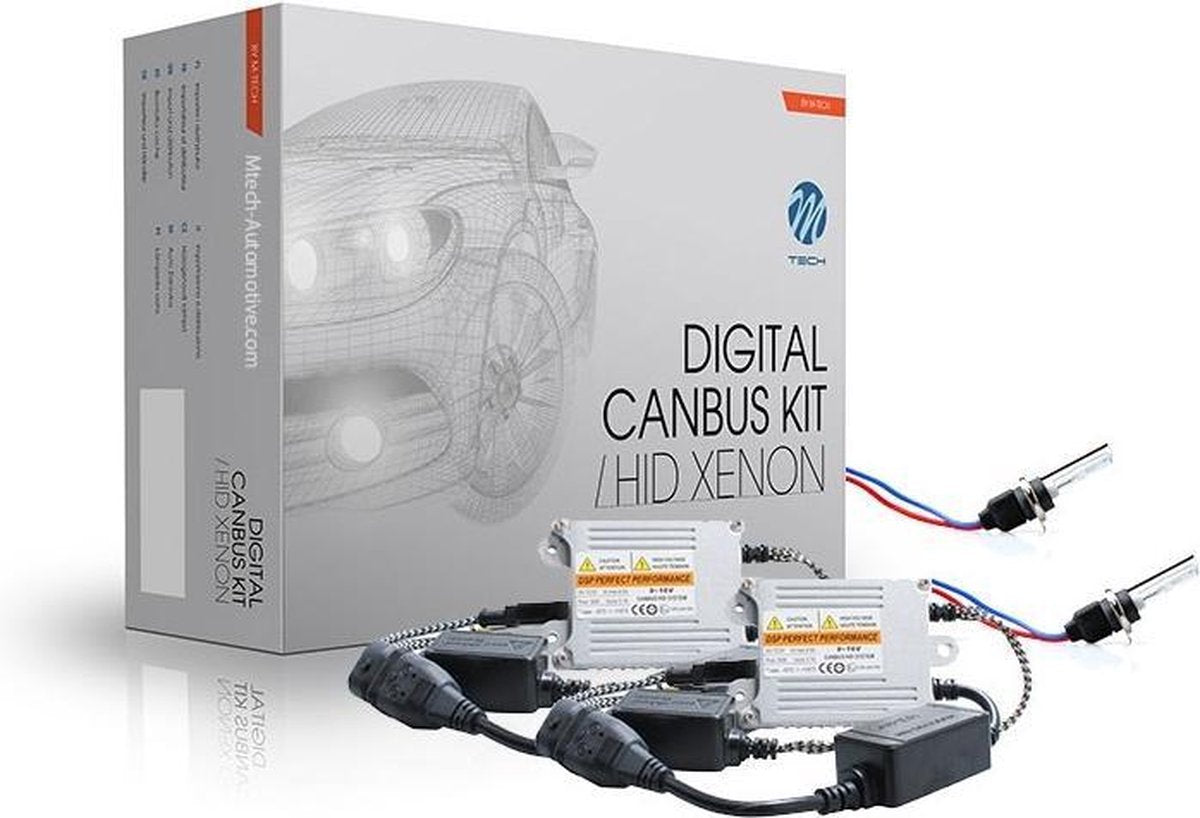 M-Tech H7 Xenon 6000K Canbus XPU 2.0 Premium kit