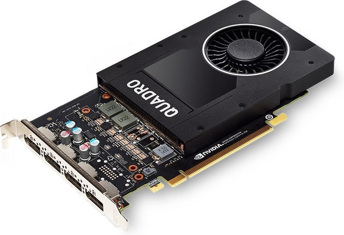 PNY VCQP2000-PB videokaart Quadro P2000 5 GB GDDR5