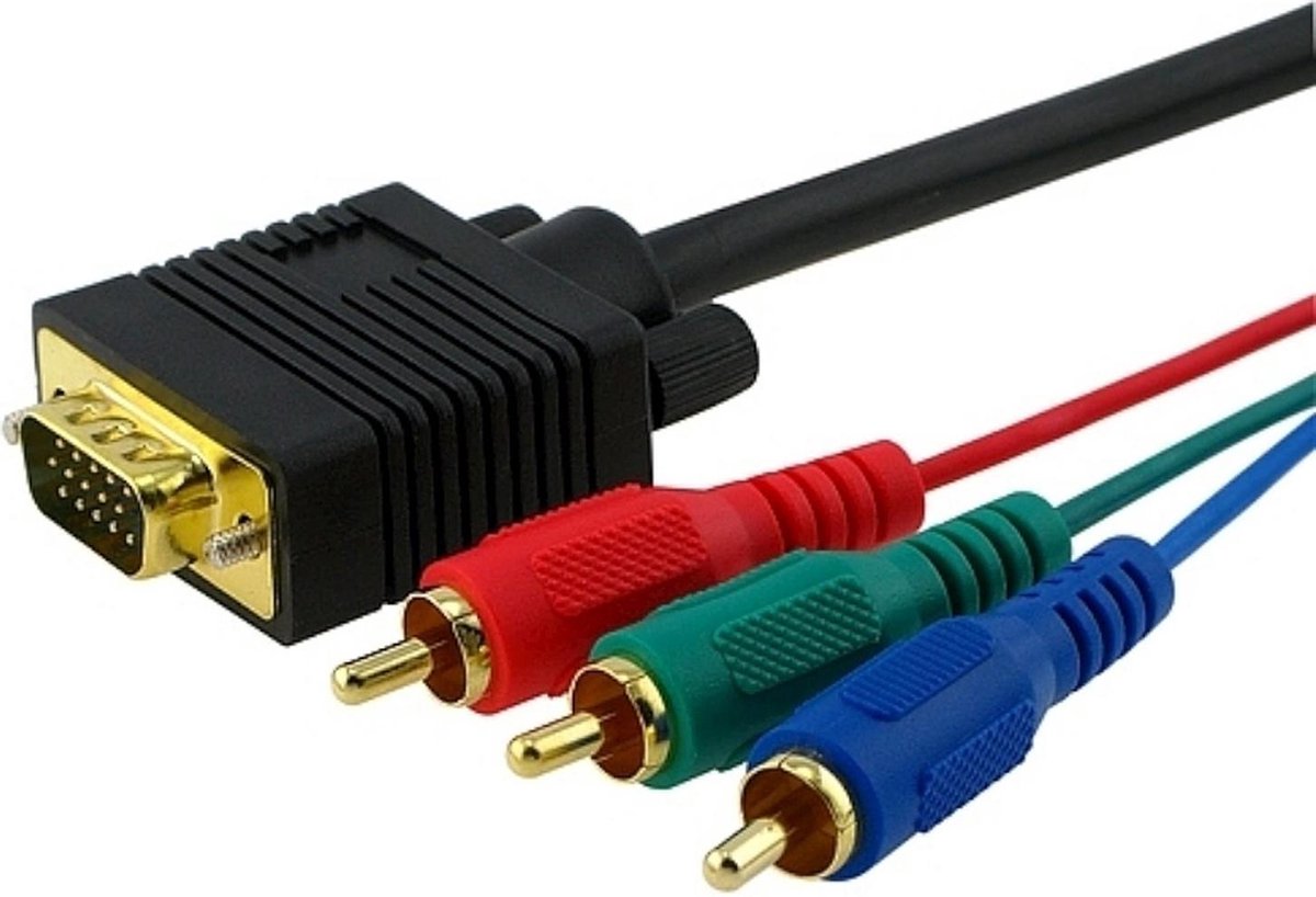 VGA naar RGB Kabel Lengte: 3 Meter