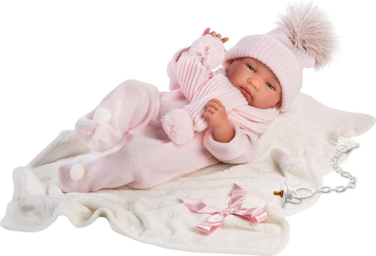 Llorens meisje pop TINA rose 43cm