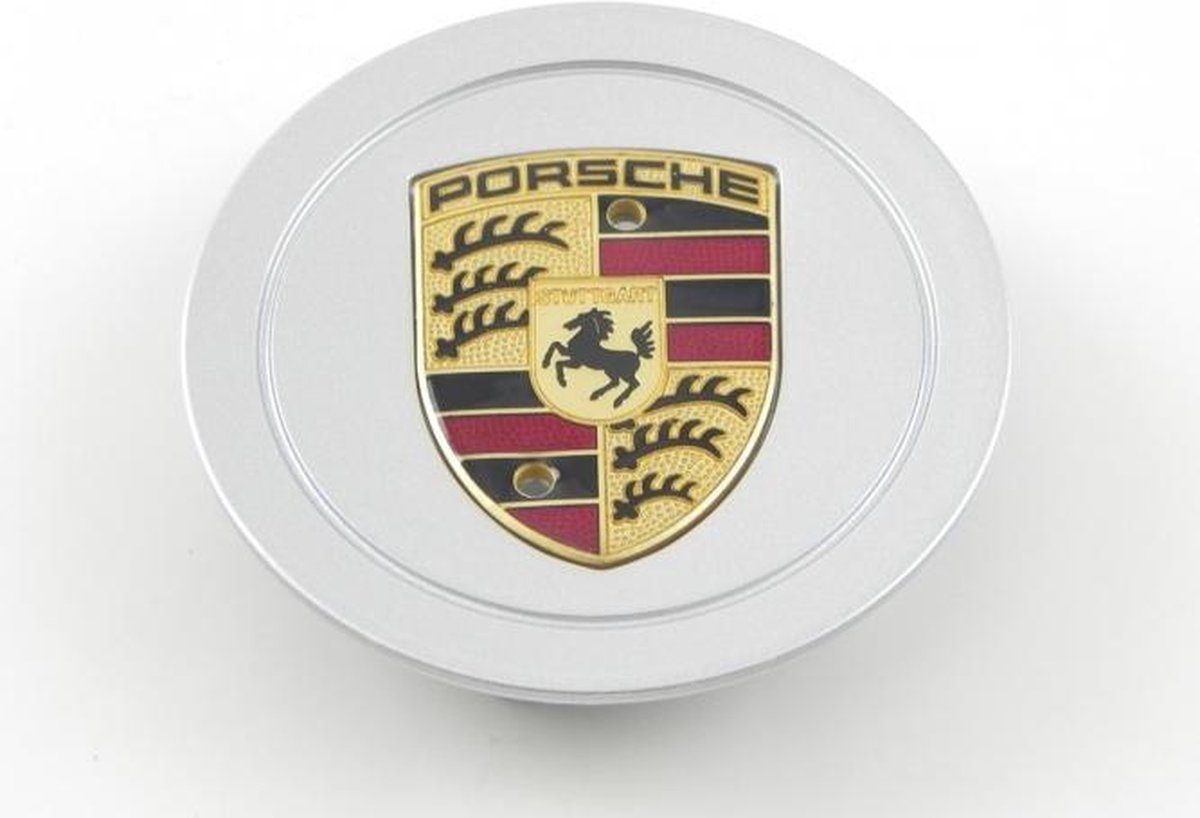 Originele Porsche Naafdoppen 76mm 99336130310 - Porsche velgen - Porsche winterbanden - 911 Cayenne 993 996 997 964 968 embleem logo