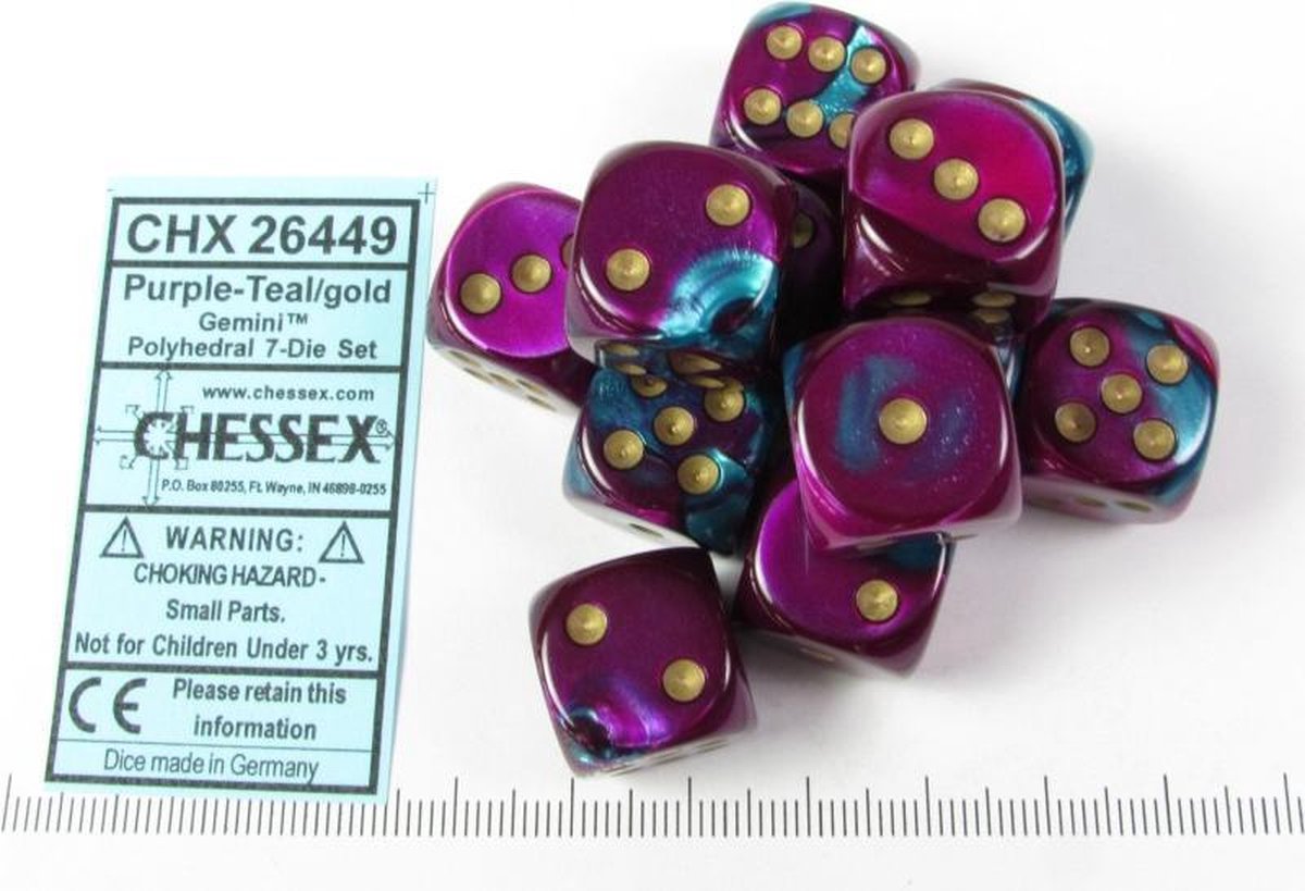 Chessex dobbelstenen set