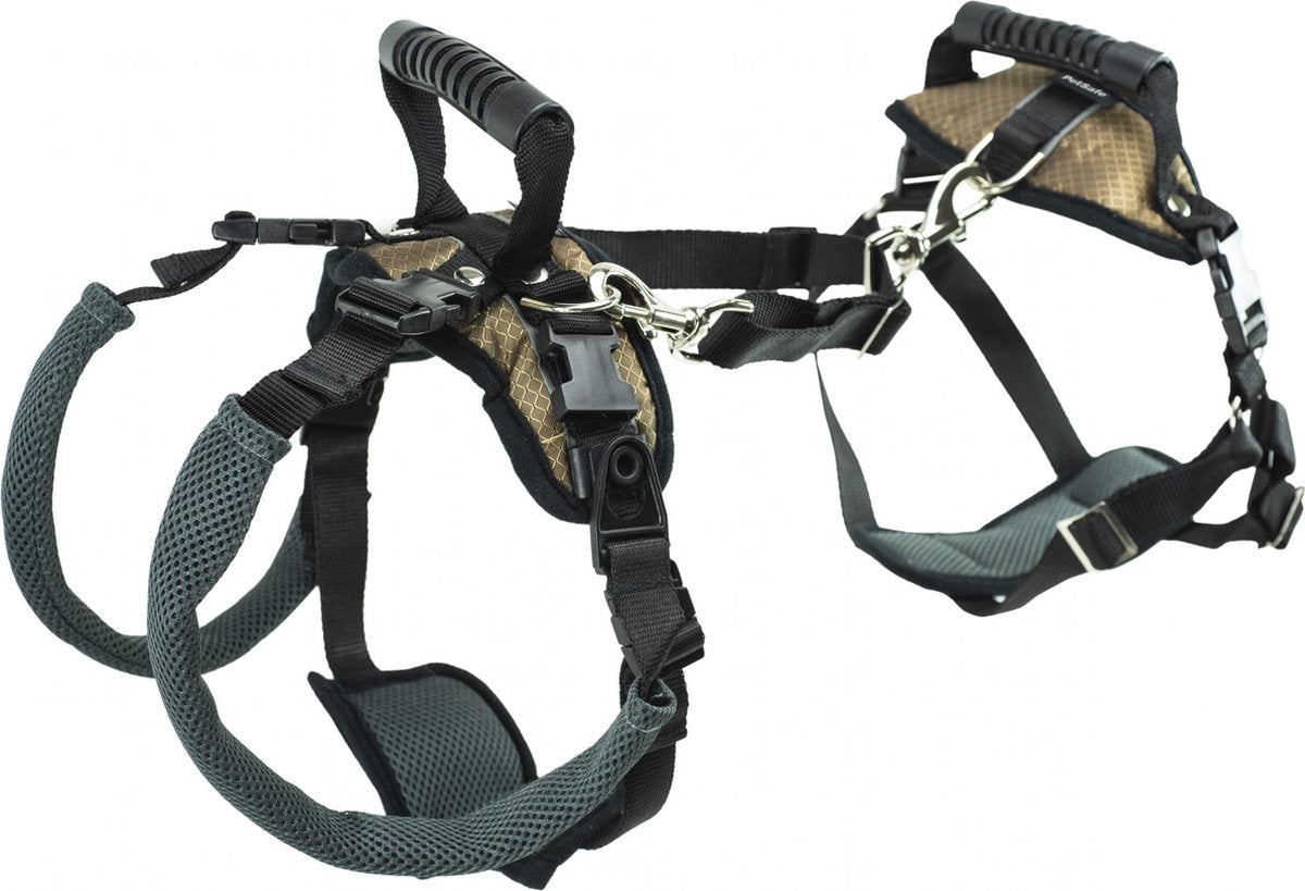 Altranet Hondentuigje Carelift 80-114 Cm Nylon Bruin/zwart
