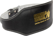 Gorilla Wear - Leren Sportriem - Halterriem - Mannen - L/XL