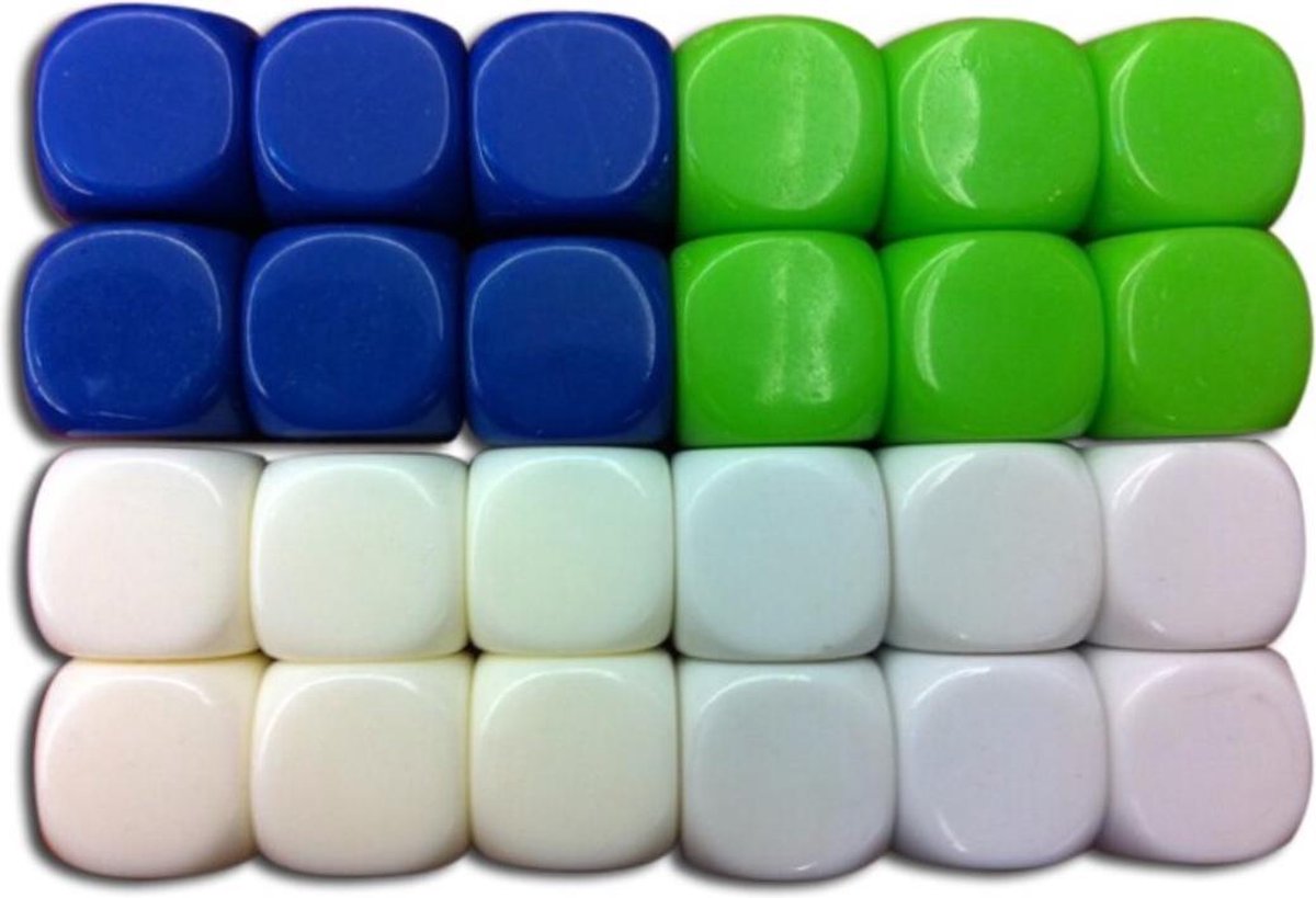 Blanco dobbelstenen