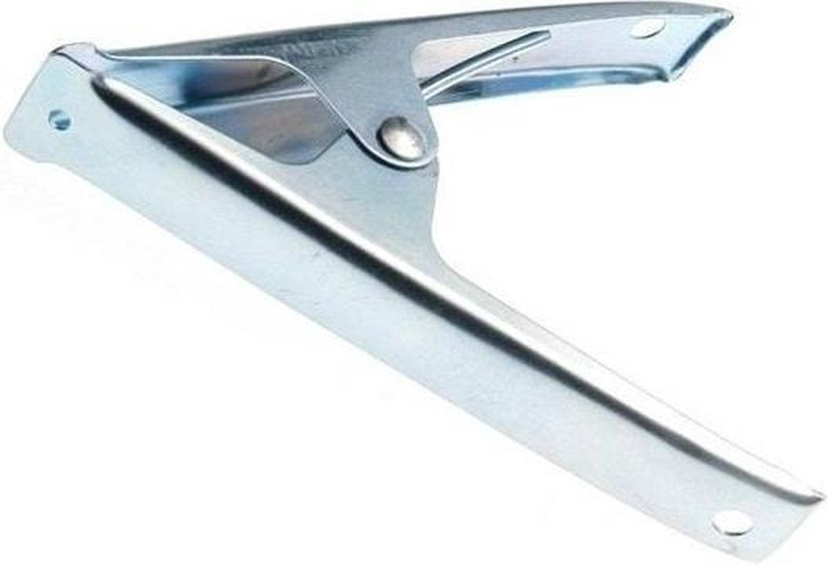 Zeilklem/zeilclip van metaal 15 cm - Klemmen/clips voor dekzeilen