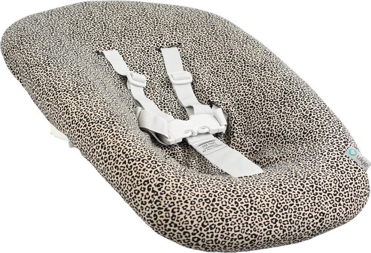 Ukje Hoes voor Stokke Newborn Set TrippTrapp - Zand luipaard