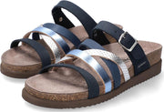 Dames Slippers Mephisto Huleda Navy Blauw - Maat 37