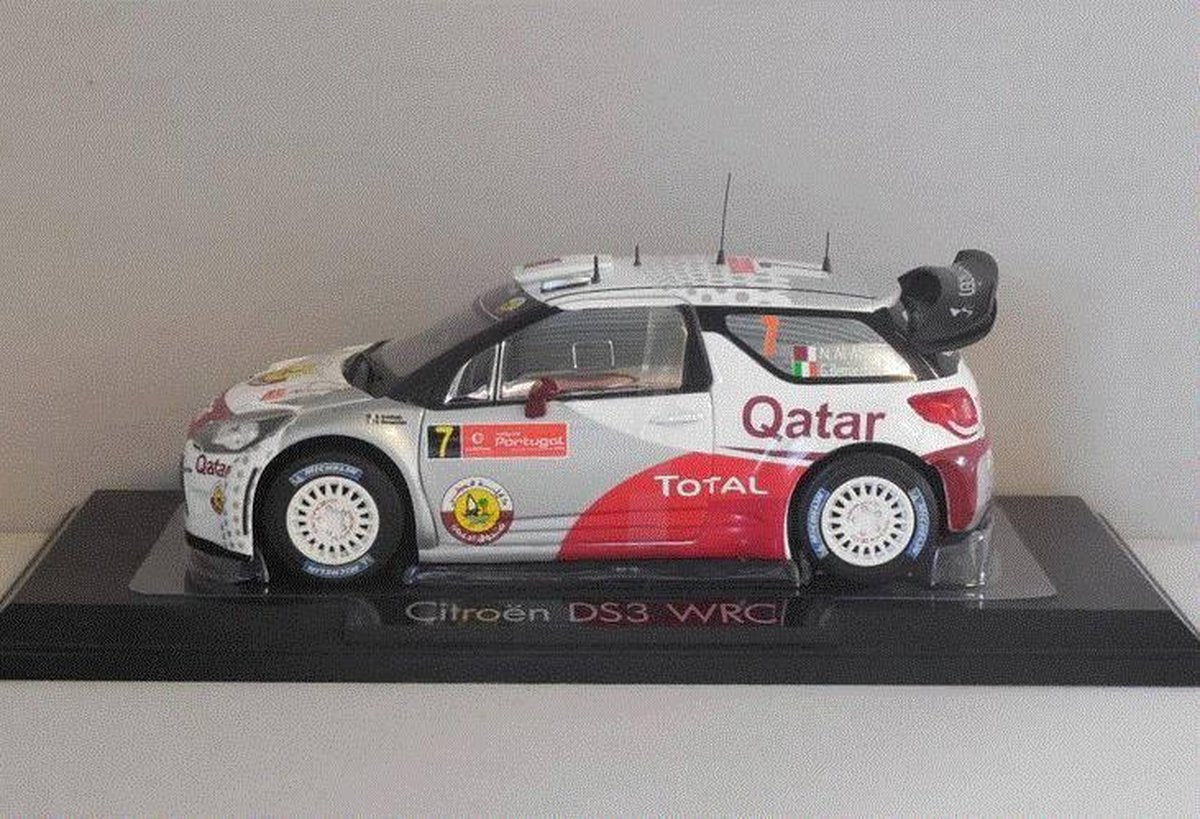 Citroen DS3 WRC Rallye du Portugal 2012 schaal 1:18