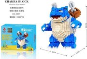 Bouwstenen pop Blastoise - Speelgoed - Pokémon - Kinderen - Volwassenen - 1980 blokjes - Bouwpakket