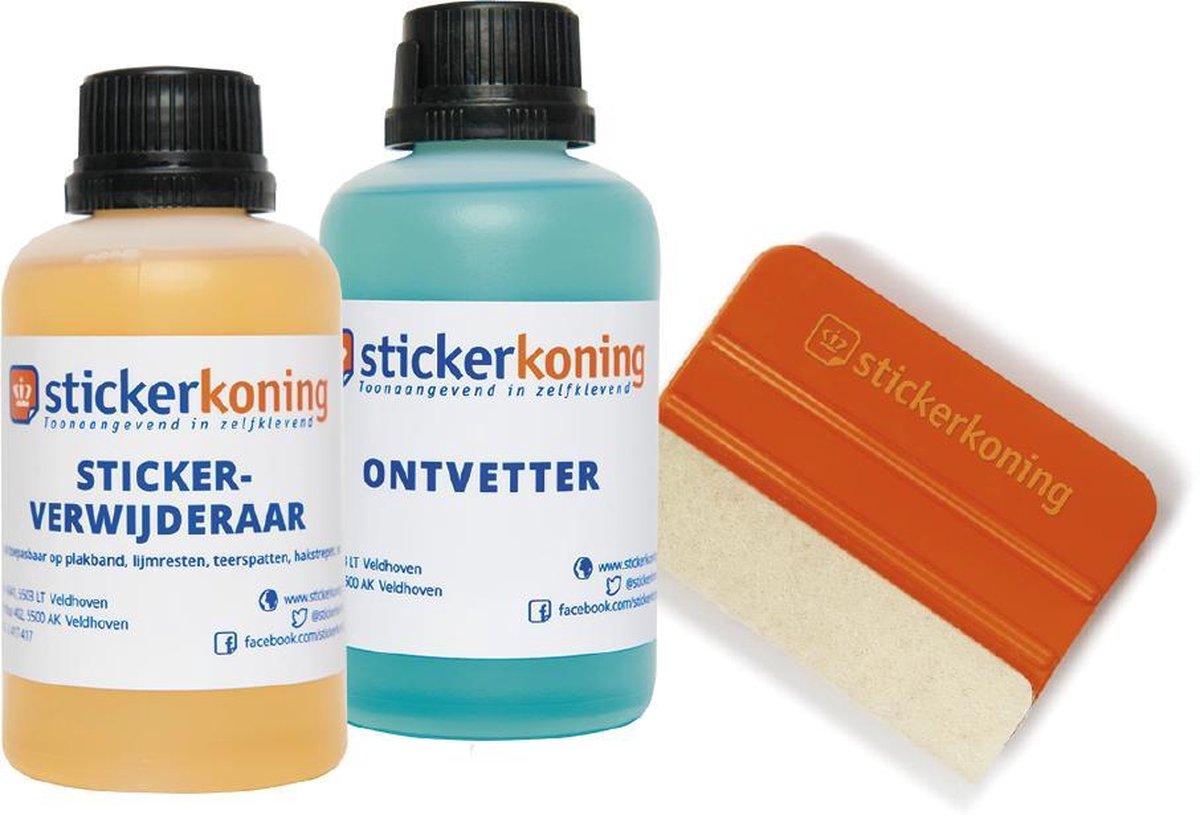 Stickerplakset - rakel