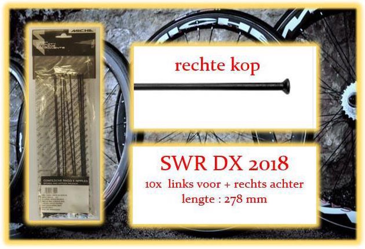 Miche spaak+nip. 10x LV+RA SWR DX 2018