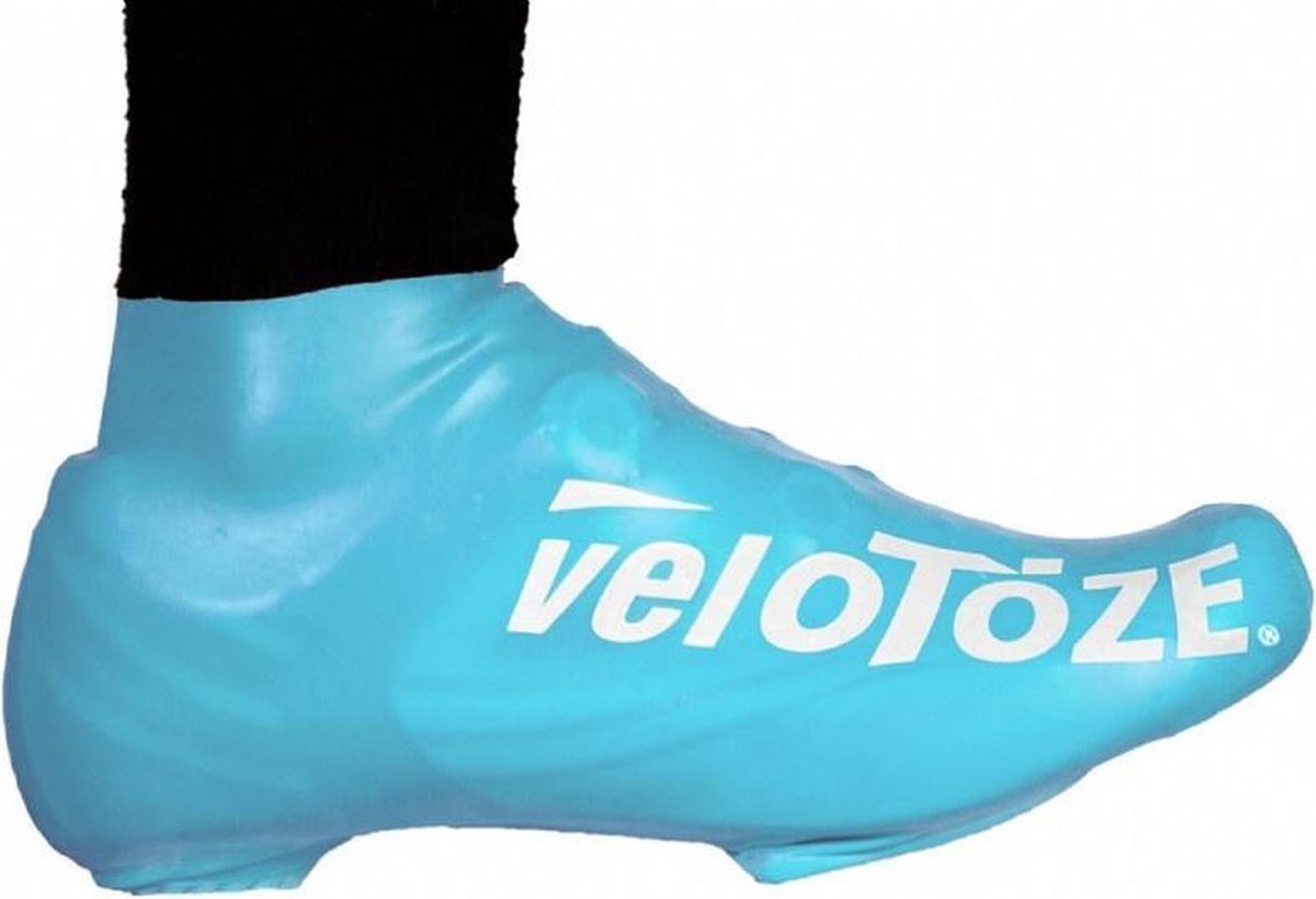 Velotoze Overschoenen Road 2.0 Laag Rubber Blauw Maat L/xl