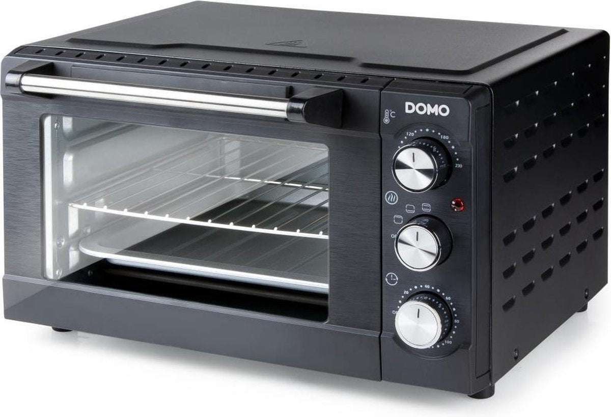 Domo DO806GO - Grillbakoven - 20L - Vrijstaand - Zwart