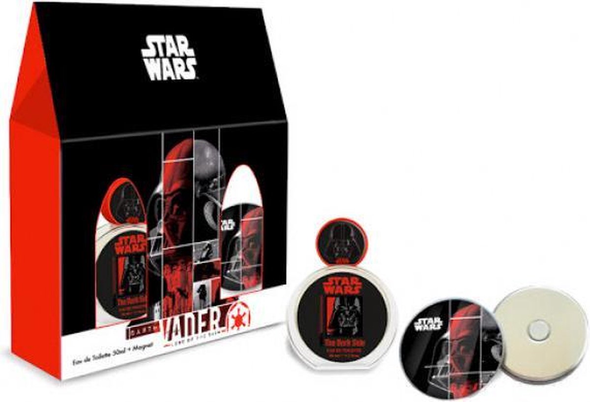 Star Wars Geschenkset - Darth Vader - Eau de toilette - verzamel magneet