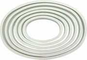 PME Plastic Cutter Oval Set/6