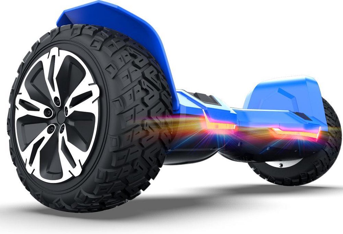 Hoverboard | GYROOR | Off-Road Hoverboard | 8.5 Inch wielen | Self Balance Hoverboard | Bluetooth Speakers | Oxboard | Blauw