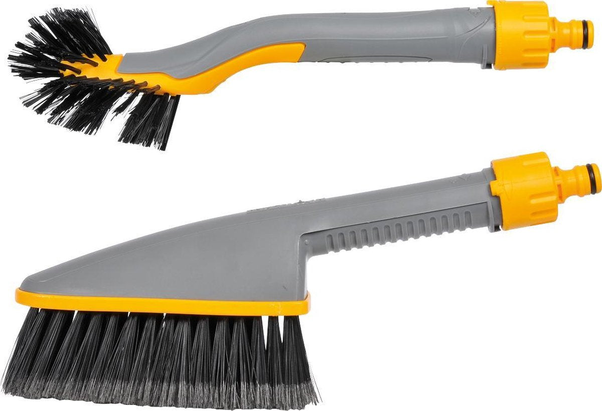 Hozelock Twin Pack - Autowasborstel incl. Wielborstel