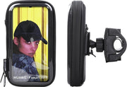 Interphone - Huawei P Smart 2019 Motorhouder Unicase Telefoonhouder Fiets en Motor Stuur Zwart