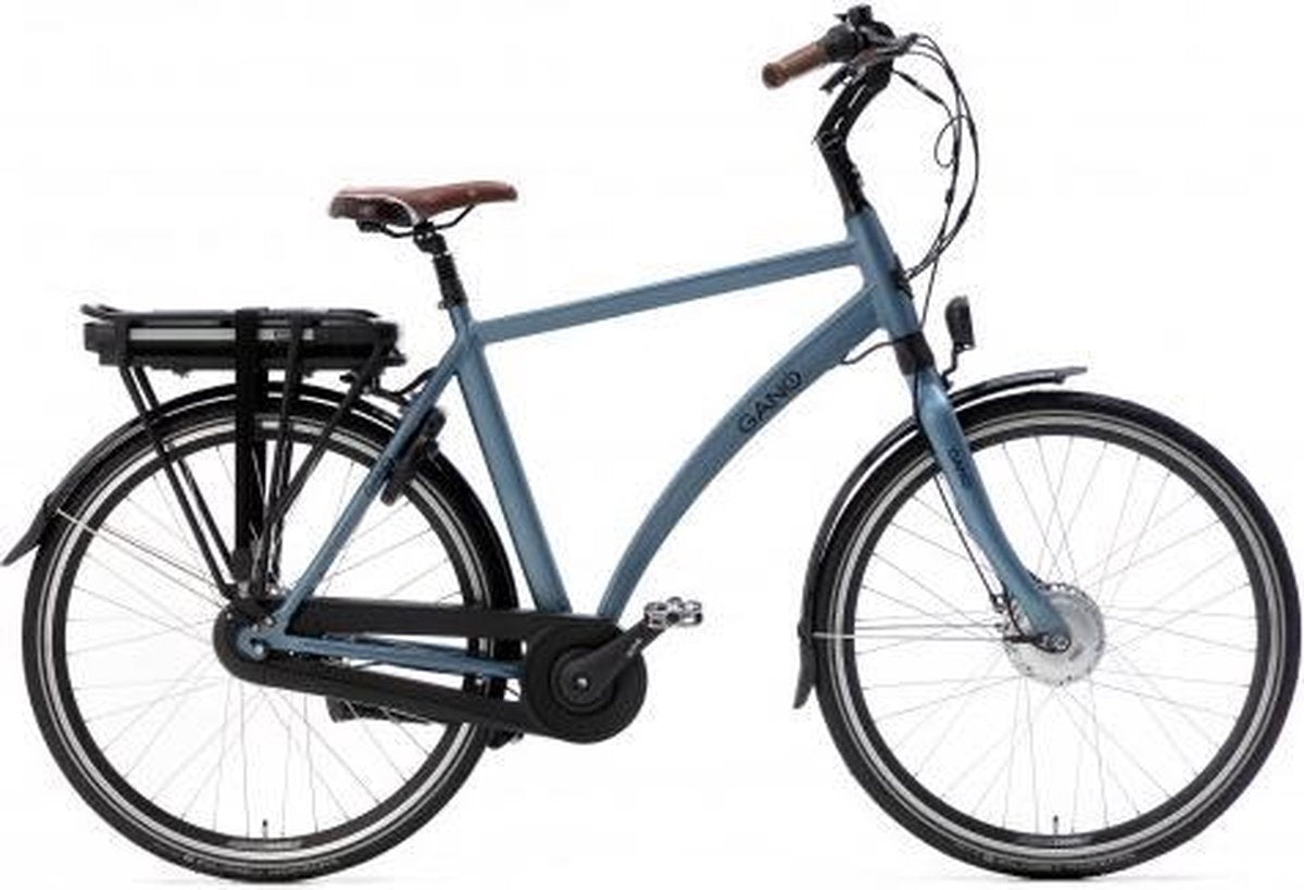 Gano Esto E1 Elektrische Herenfiets  - Blauw - 28 Inch