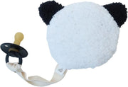 LOVEissue speenknuffeltje beer teddy panda | BIBS fopspeen black T1 | 0 tm 6 mnd
