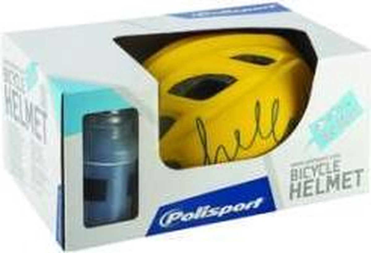 verv==Helm Polisport 52/56 hello geel