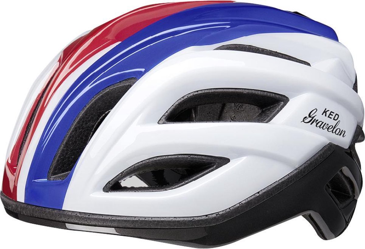 Fietshelm KED Gravelon L (58-61cm) - tricolore