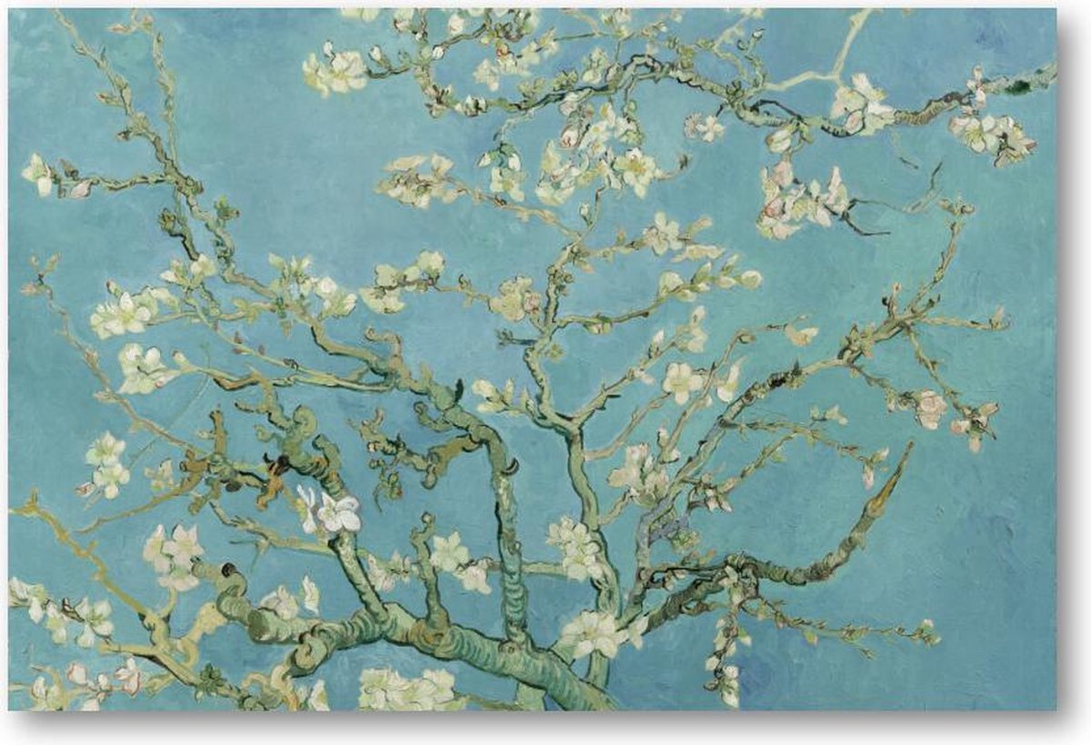 Amandelbloesem - Vincent van Gogh - 1500 Stukjes puzzel voor volwassenen - Meesterwerken - Natuur - Bloemen - Vincent van Gogh