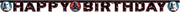 "Happy Birthday" gestanste banner - Star Wars-feestartikelen
