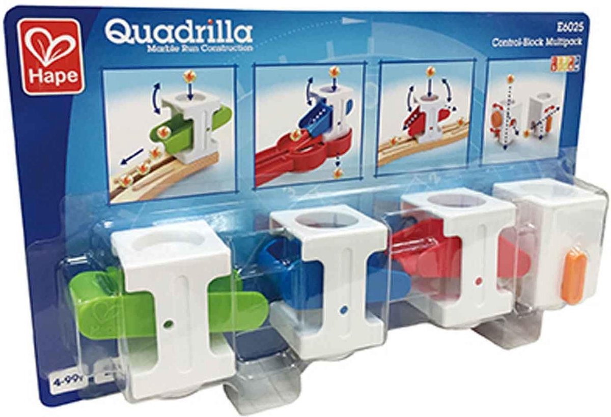 Hape Quadrilla Besturingsblokken 4 Stuks