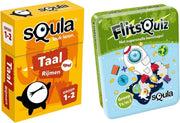 Educatieve spellenbundel - Squla Kaartspellen - 2 stuks - Groep 1 t/m 3