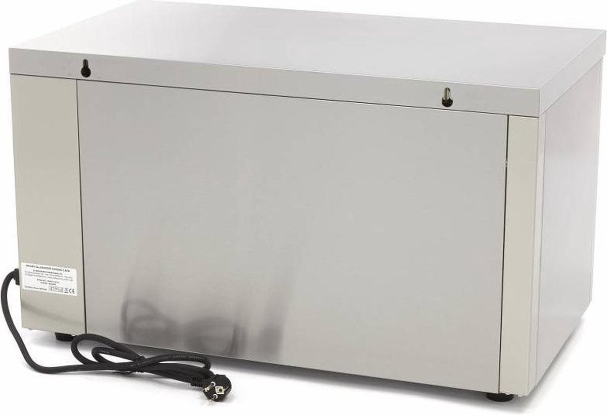 Salamander Grill 638 x 295 mm - 3.6 KW - RVS - Instelbare Temperatuur - met Kruimeltray + Temperatuurindicatie - Professionele Salamander - Maxima