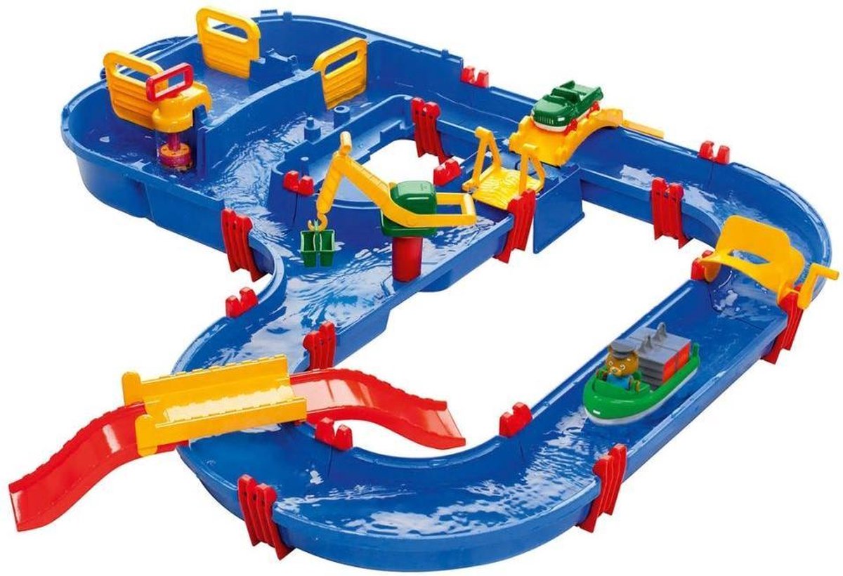 Aquaplay MegaBrug - Waterbaan - 35 onderdelen